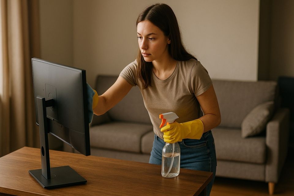 Как правильно очистить экран смартфона и ноутбука: полезные советы