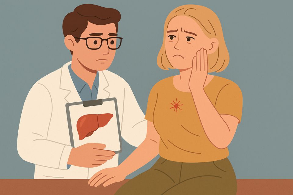 Как распознать проблемы с печенью: что говорит наш внешний вид?