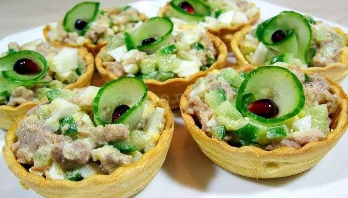 Тарталетки для любого праздника: лучшие рецепты закусок для застолья