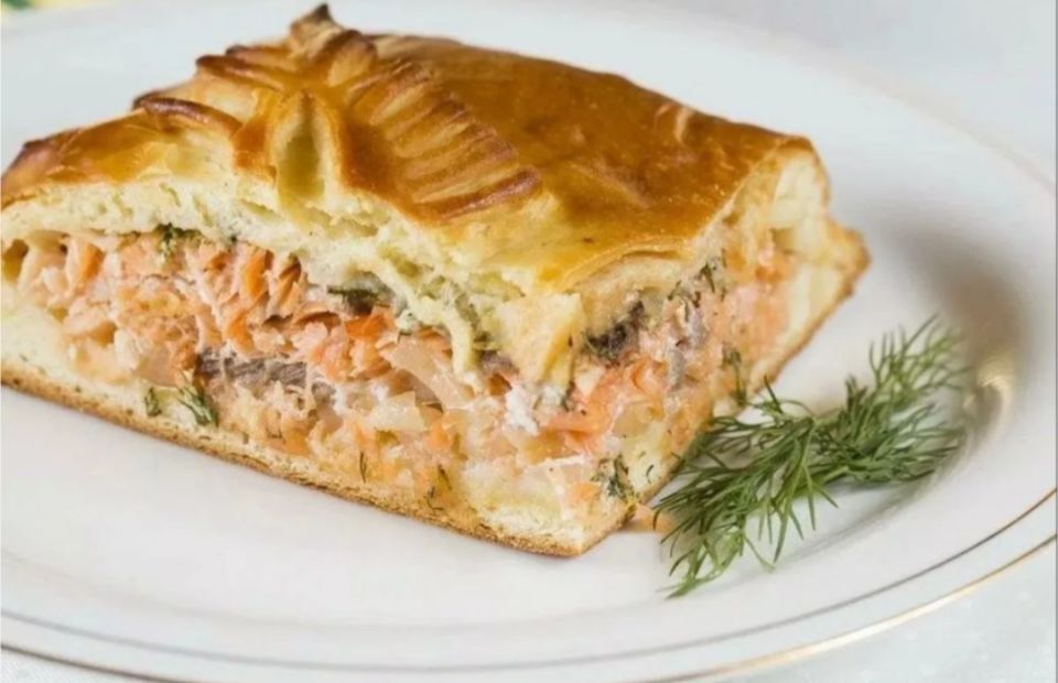 Легкий рыбный пирог, который сможет приготовить каждый