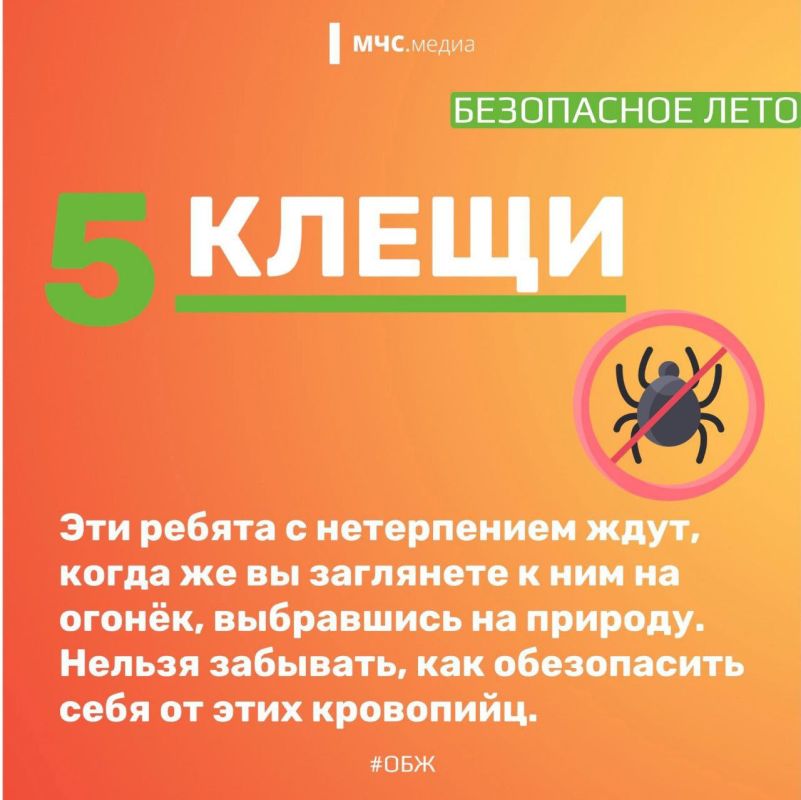 Наиболее актуальные риски в летний период