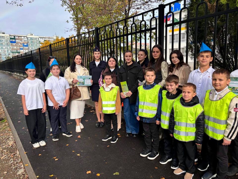 Родительские патрули проверяют использование световозращающих элементов школьниками Адыгеи
