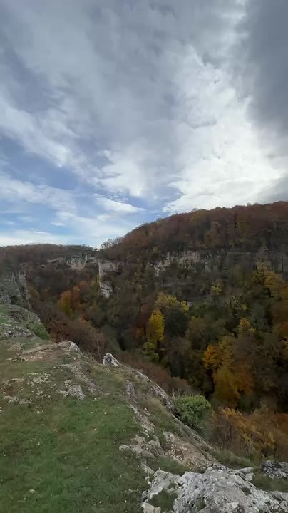 Золотая осень в горах Адыгеи