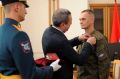 Геннадий Митрофанов: Вместе с заместителем председателя Госсовета-Хасэ Адыгеи, Героем России Эдуардом Цеевым и военкомом города Майкопа Алексеем Санташовым рад был вручить орден Мужества нашему земляку, капитану Игорю Гилёву