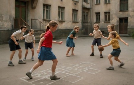 Ностальгия по дворовым играм: как детство формировало характер