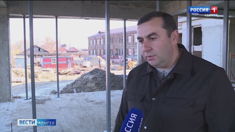 В рамках госпрограммы "Комплексное развитие сельских территорий" в ауле Кошехабль строится детский сад