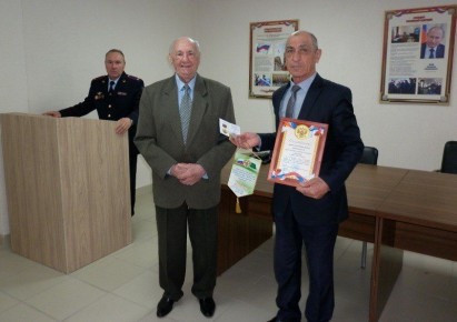 В Кошехабльском районе в торжественной обстановке наградили представителей местной ветеранской организации МВД