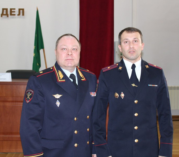 В МВД по Адыгее состоялось торжественное мероприятие ко Дню образования службы участковых уполномоченных полиции МВД России В МВД по Адыгее состоялось торжественное мероприятие ко Дню образования службы участковых уполномоченных полиции МВД России