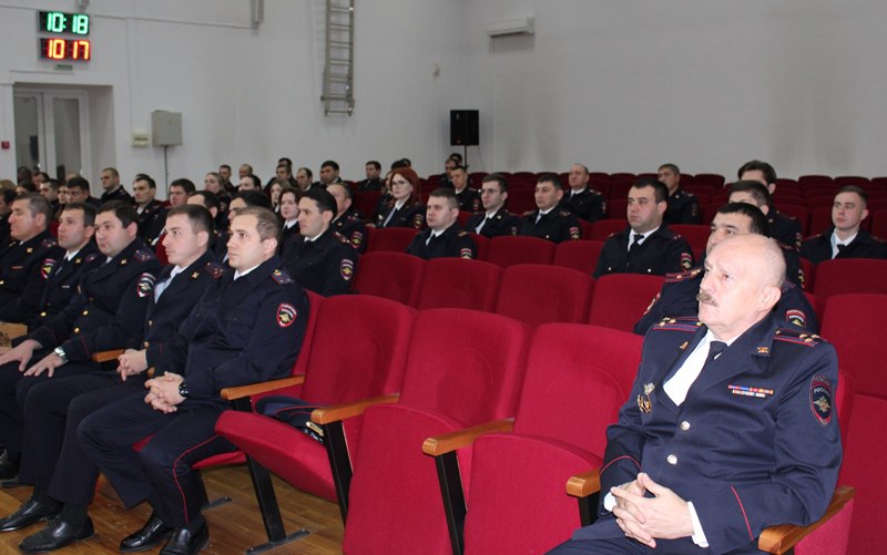 В МВД по Адыгее состоялось торжественное мероприятие ко Дню образования службы участковых уполномоченных полиции МВД России