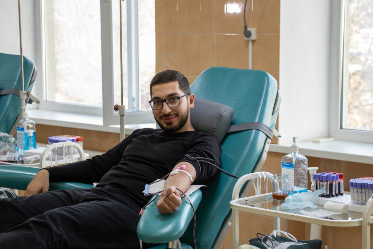 Молодежь Адыгеи пополнила ряды доноров в рамках всероссийской акции Молодежь Адыгеи пополнила ряды доноров в рамках всероссийской акции