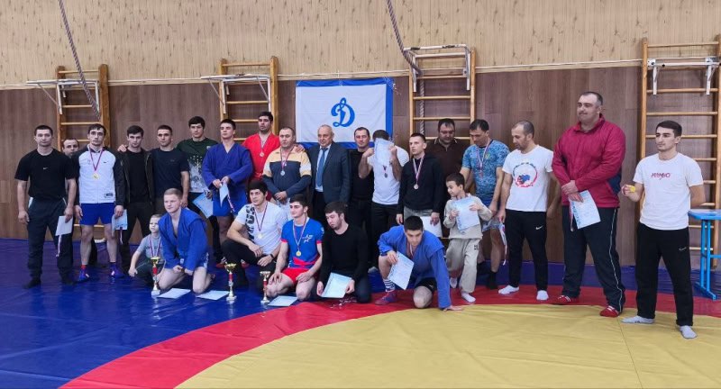 Команда республиканского МВД стала победителем в чемпионате АРО «Динамо» по самбо