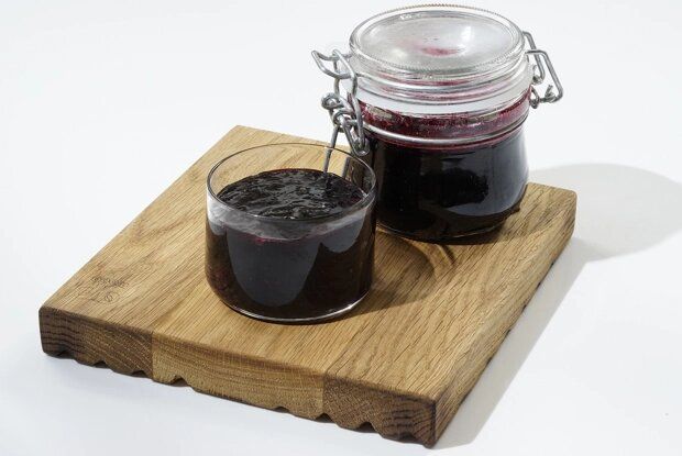 Необычное сочетание: джем из винограда и черноплодной рябины