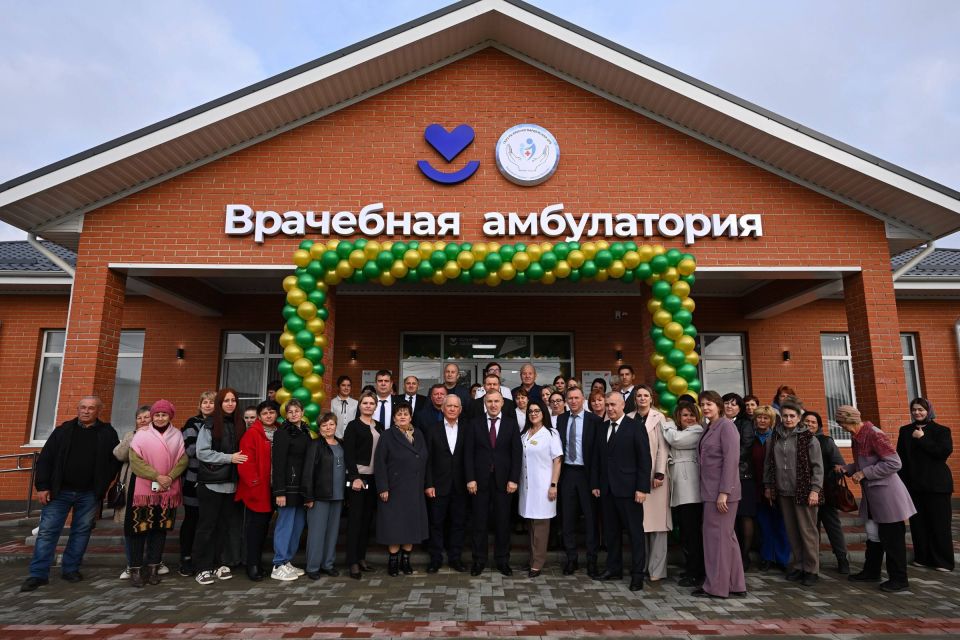 В селе Садовом Красногвардейского района открылась врачебная амбулатория