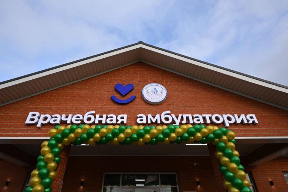 В селе Садовом открыта новая врачебная амбулатория в рамках нацпроекта «Продолжительная и активная жизнь»
