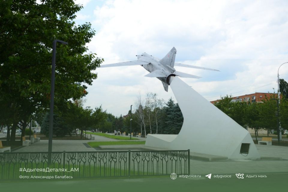 Бульвар «55 лет Победы» — одно из любимых мест отдыха жителей микрорайона «Черёмушки» в Майкопе