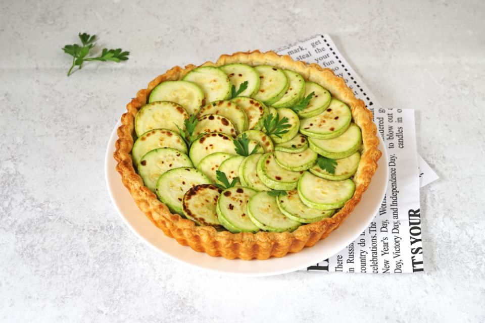 Кабачковый тарт: легкость и вкус в каждом кусочке
