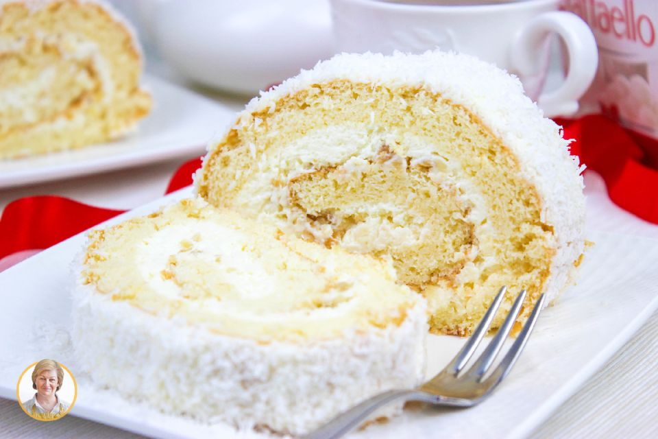 Нежный рулет «Рафаэлло»: кулинарное искусство для праздников