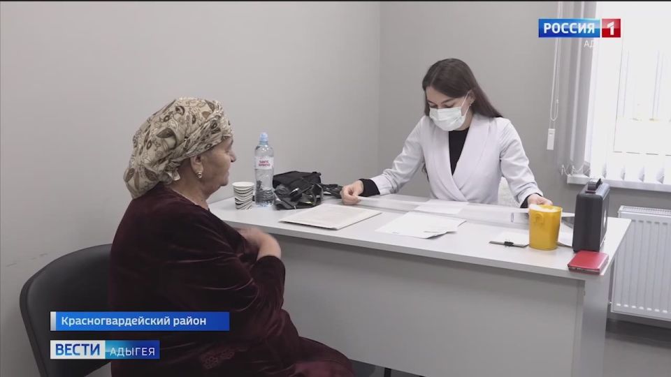 В новой врачебной амбулатории села Садового Красногвардейского района прошла первая диспансеризация