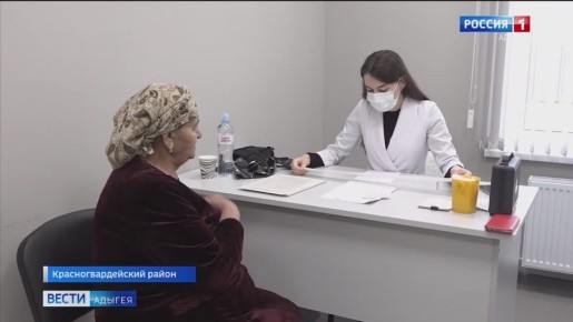 В новой врачебной амбулатории села Садового Красногвардейского района прошла первая диспансеризация