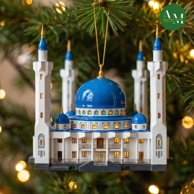 Если бы по мотивам самых ярких архитектурных сооружений Адыгеи создавали ёлочные игрушки…