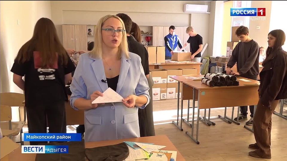 Ударным трудом встречает "День добровольца" волонтёрская группа "Вместе мы - сила", из Майкопского района