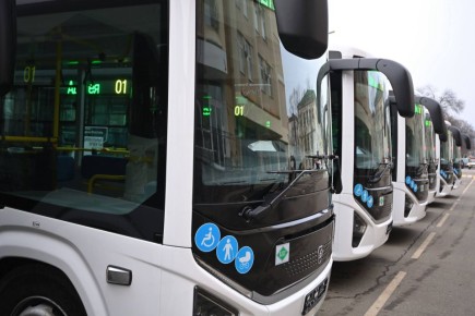 Еще 10 новых автобусов начнут курсировать в Майкопе с января