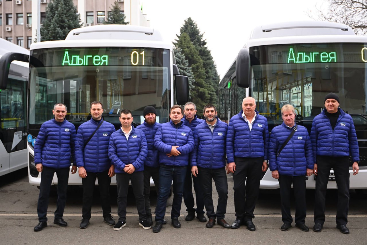 В Майкоп поступили 10 новых автобусов для обновления городского общественного транспорта В Майкоп поступили 10 новых автобусов для обновления городского общественного транспорта