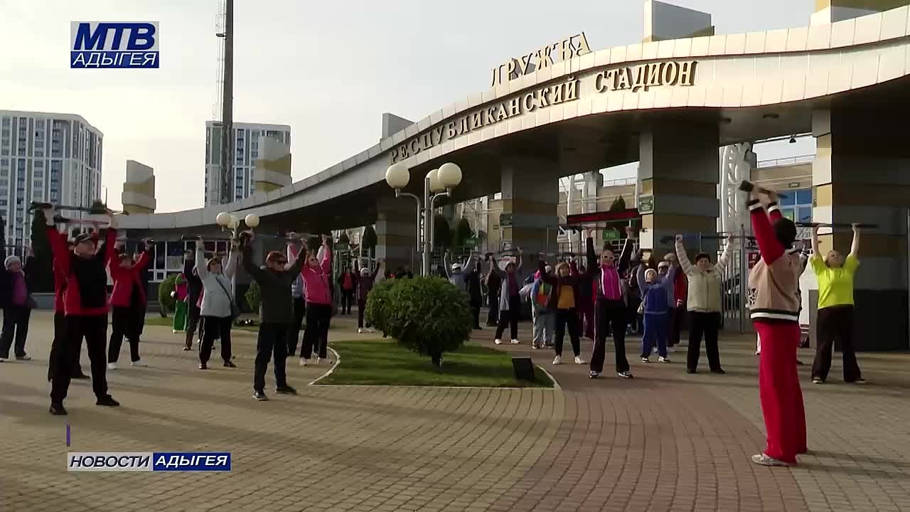 Сразу три поколения жителей республики приняли участие в акции «Шаг к здоровью»