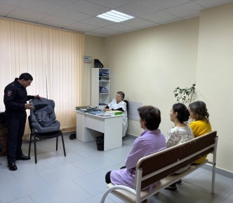 В женской консультации Шовгеновской ЦРБ прошли тренинги по безопасной перевозке детей в транспортных средствах