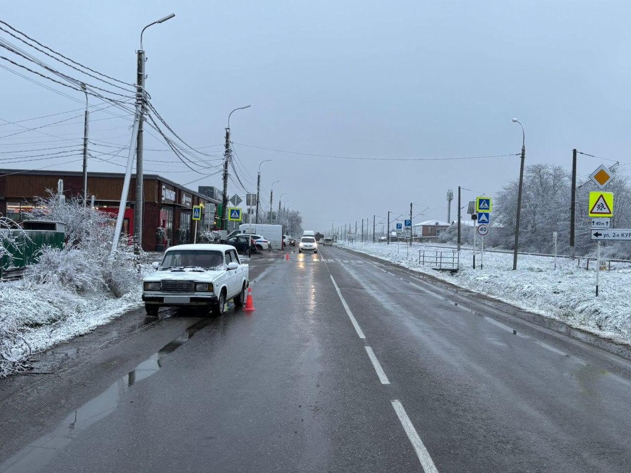 В Майкопе зарегистрировано дорожно-транспортное происшествие с участием несовершеннолетнего пешехода