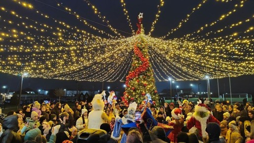 Новогодняя атмосфера в районах Адыгеи