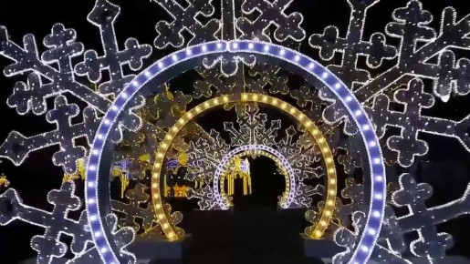 Не перестаем любоваться самой красивой новогодней локацией Майкопа