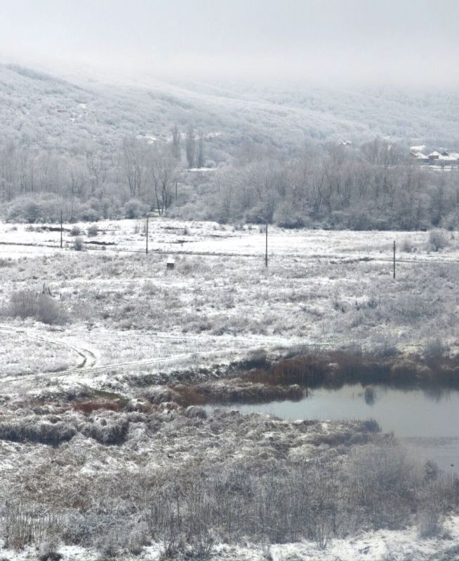 28 декабря в Адыгее облачно, возможен снег с дождём