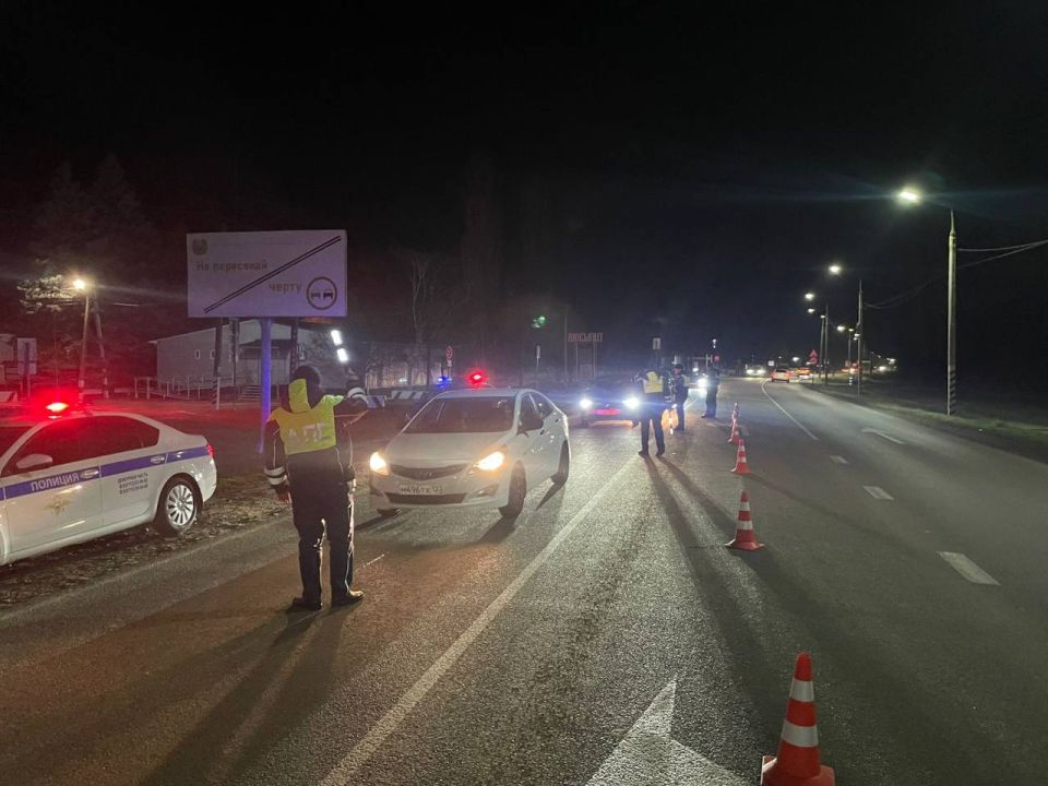 Сотрудники Госавтоинспекции Майкопского района провели профилактическое мероприятие «Нетрезвый водитель»