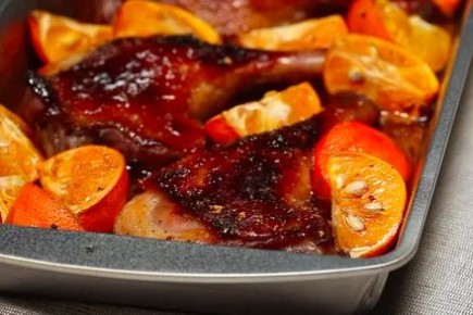 Утка с мандаринами: изысканное блюдо для гурманов