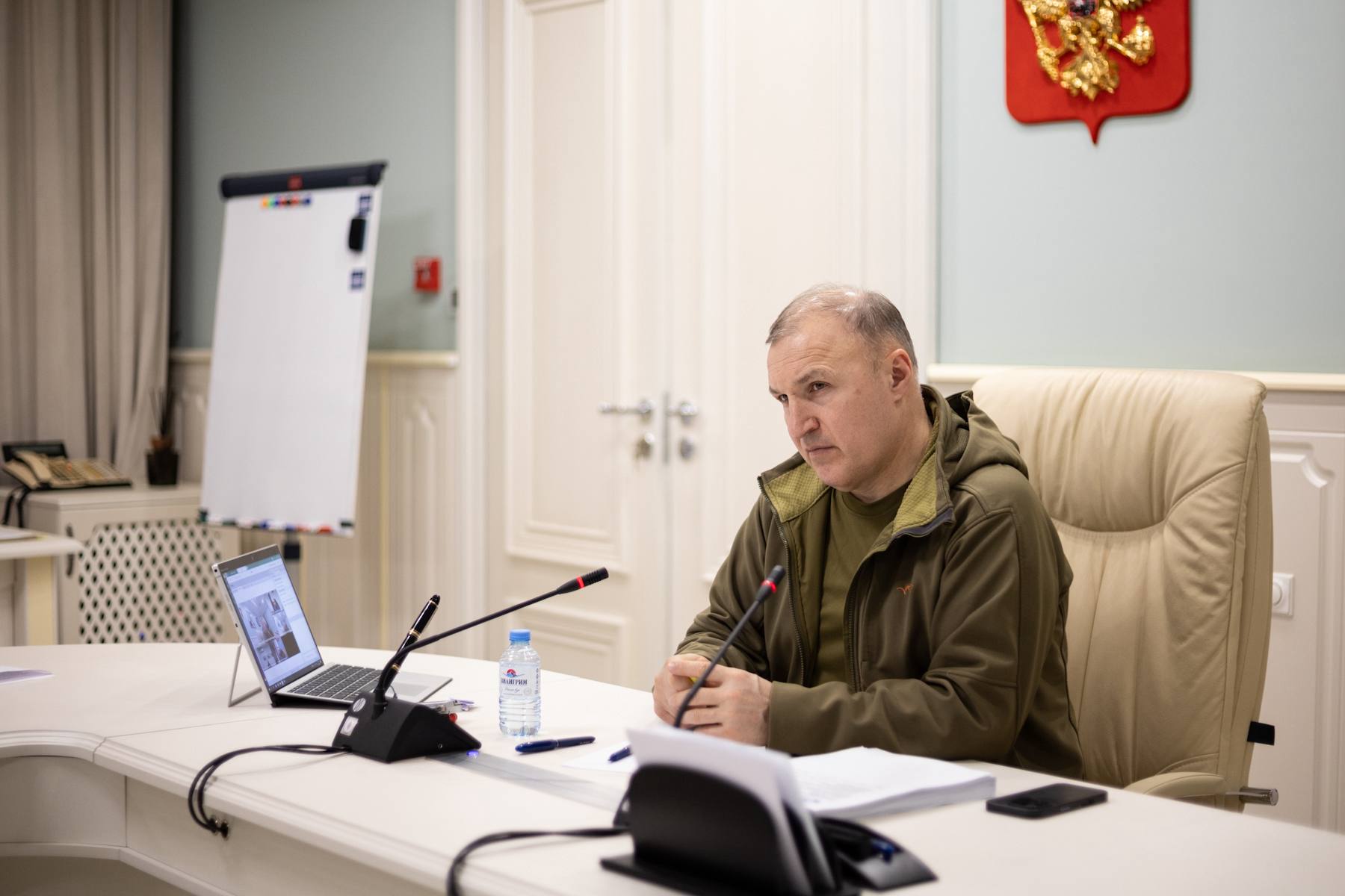 Мурат Кумпилов: Завершилось вечернее заседание оперштаба Мурат Кумпилов: Завершилось вечернее заседание оперштаба