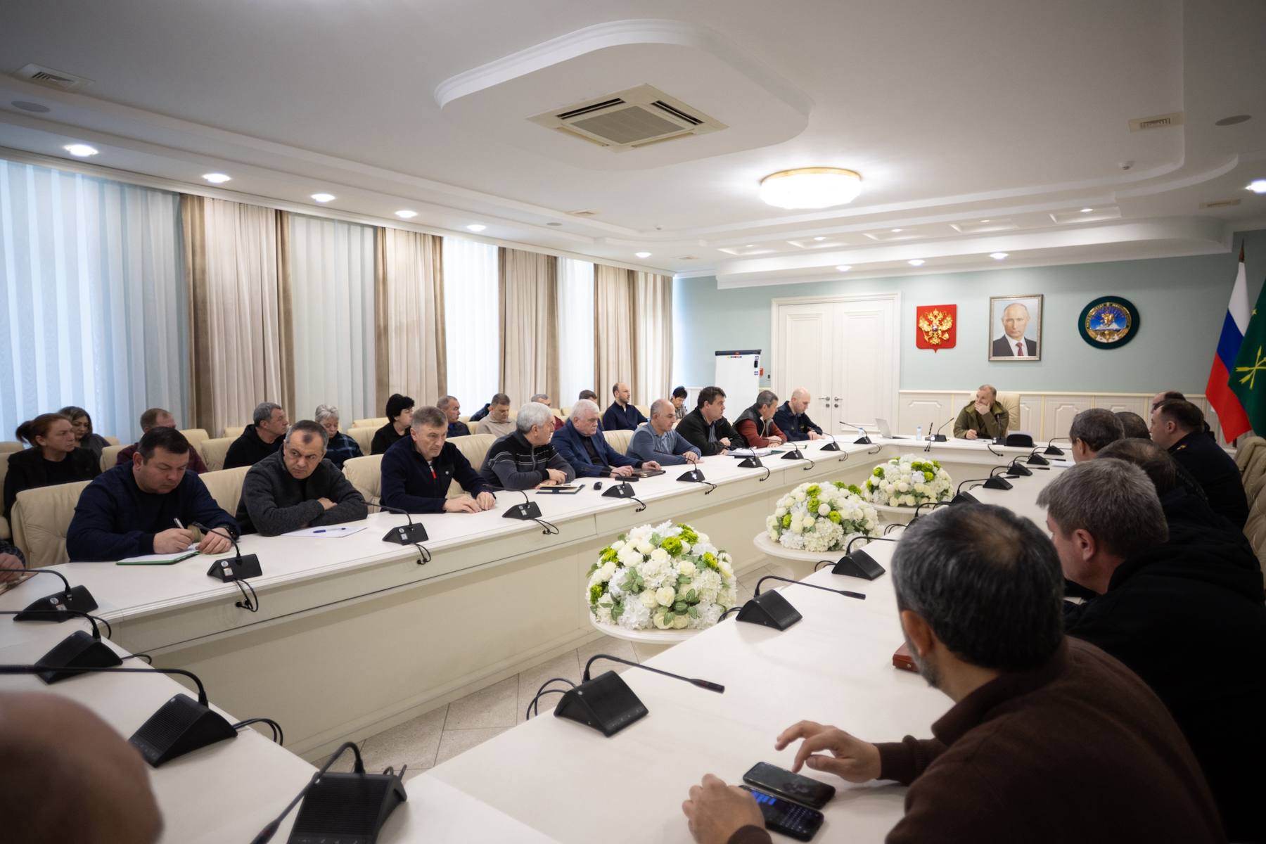 Мурат Кумпилов: На утреннем заседании оперативного штаба принято решение о снятии режима чрезвычайной ситуации в Красногвардейском районе республики Мурат Кумпилов: На утреннем заседании оперативного штаба принято решение о снятии режима чрезвычайной ситуации в Красногвардейском районе республики