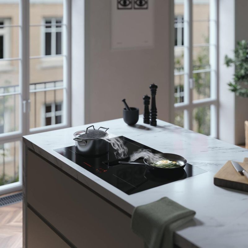 Инновации на кухне: встраиваемые варочные панели Asko с потайными вытяжками