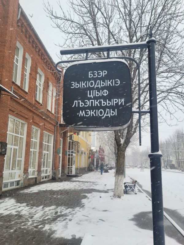 Снова снег в Майкопе!. Дарья Яковлева ВК | Дзен | МАХ