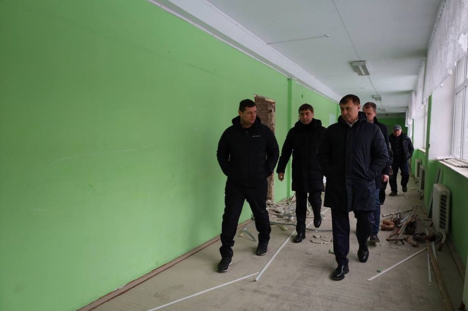 В поселке Энем Адыгеи начат капремонт школы № 25