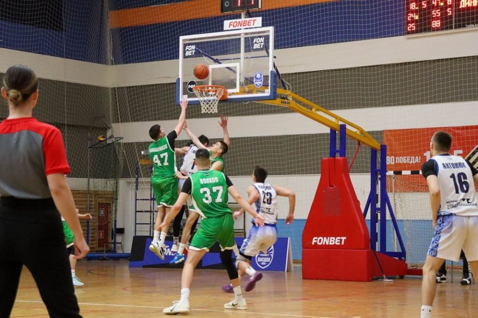 Баскетбольное «Динамо-МГТУ» обыграло ставропольский клуб «Южный слон»