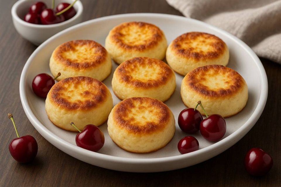 Непревзойденные сырники: как запечь их с вишней и удивить гостей