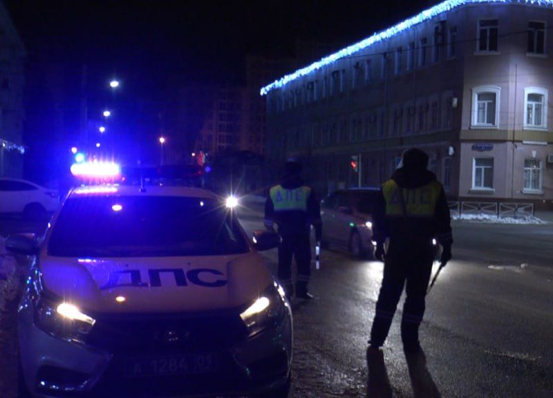 Госавтоинспекция Адыгеи призывает водителей к осторожности при движении в условиях снегопада