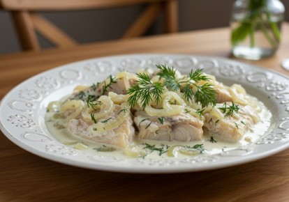 Как приготовить рыбу в сметанно-луковом соусе: два простых рецепта