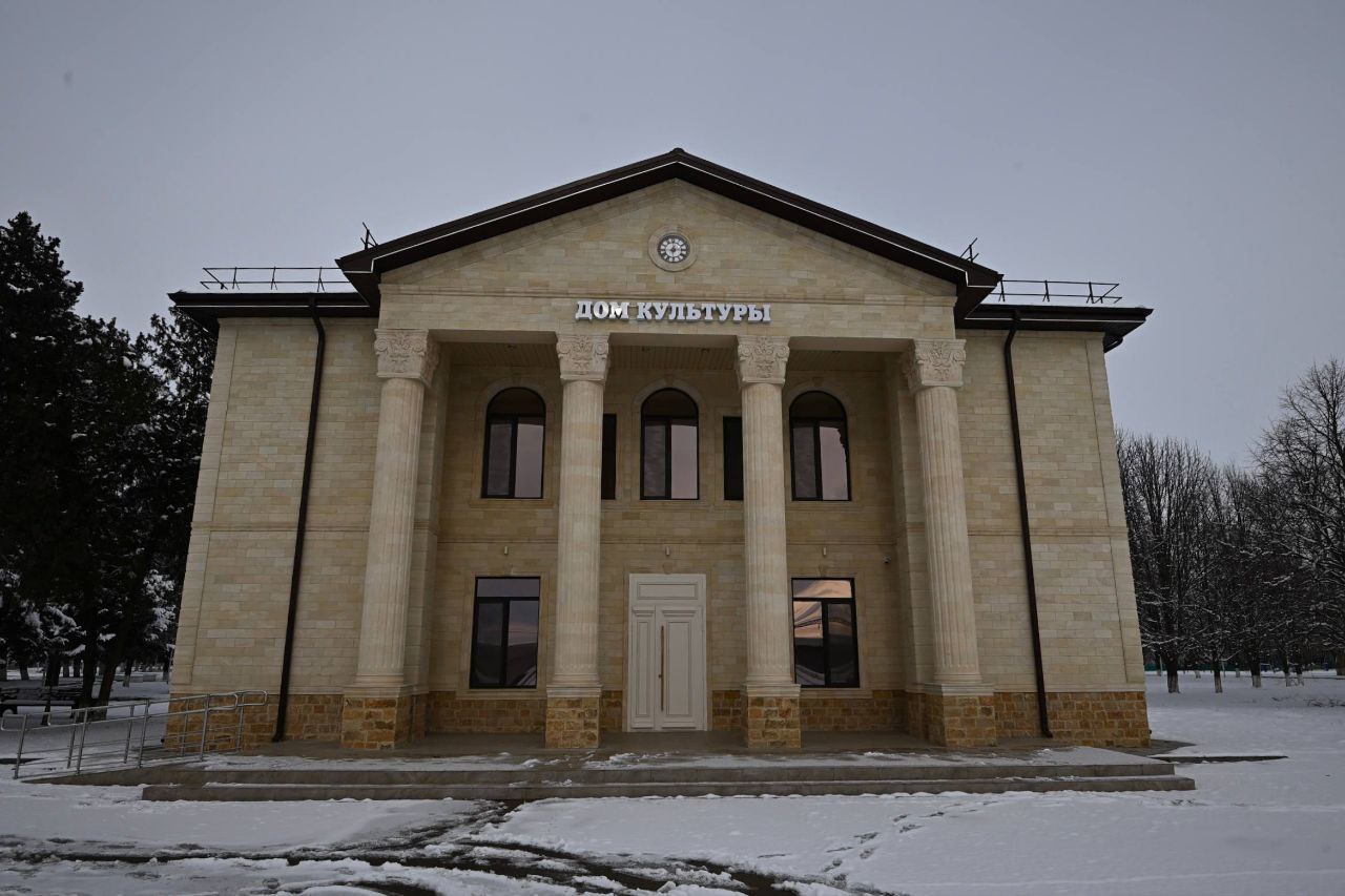 Дом культуры в ауле Кошехабль Адыгеи готовятся открыть после реконструкции