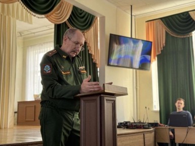 О плюсах службы по контракту в войсках БПЛА рассказали студентам Адыгеи