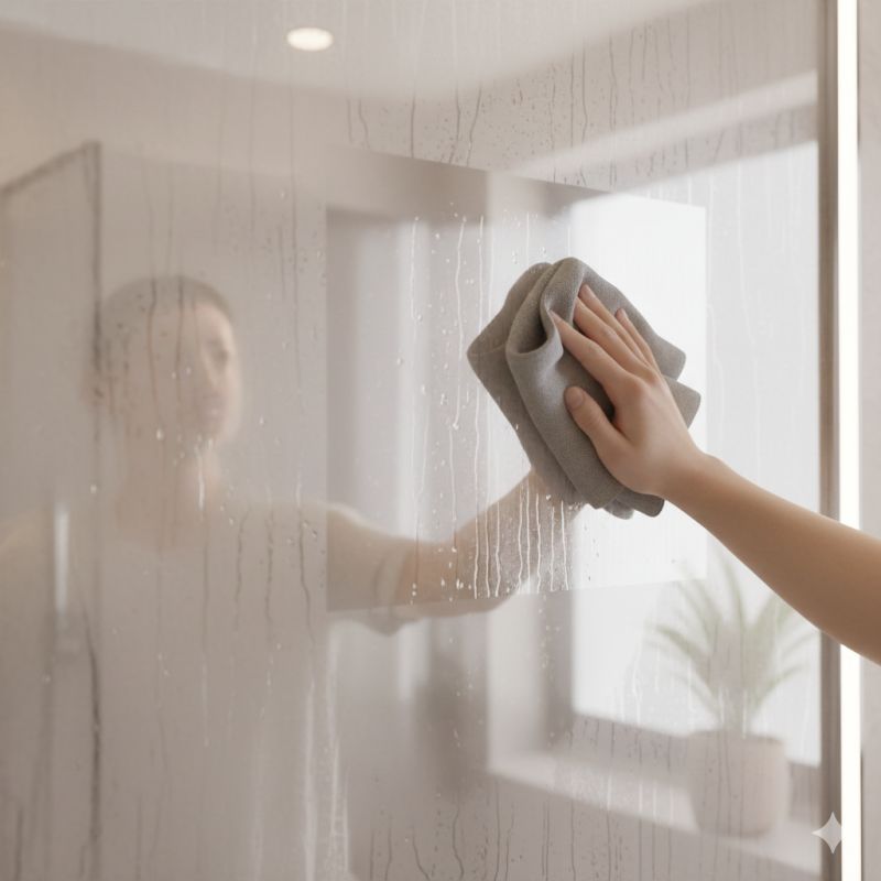 Легкий способ: как мыло может избавить ваше зеркало от запотевания