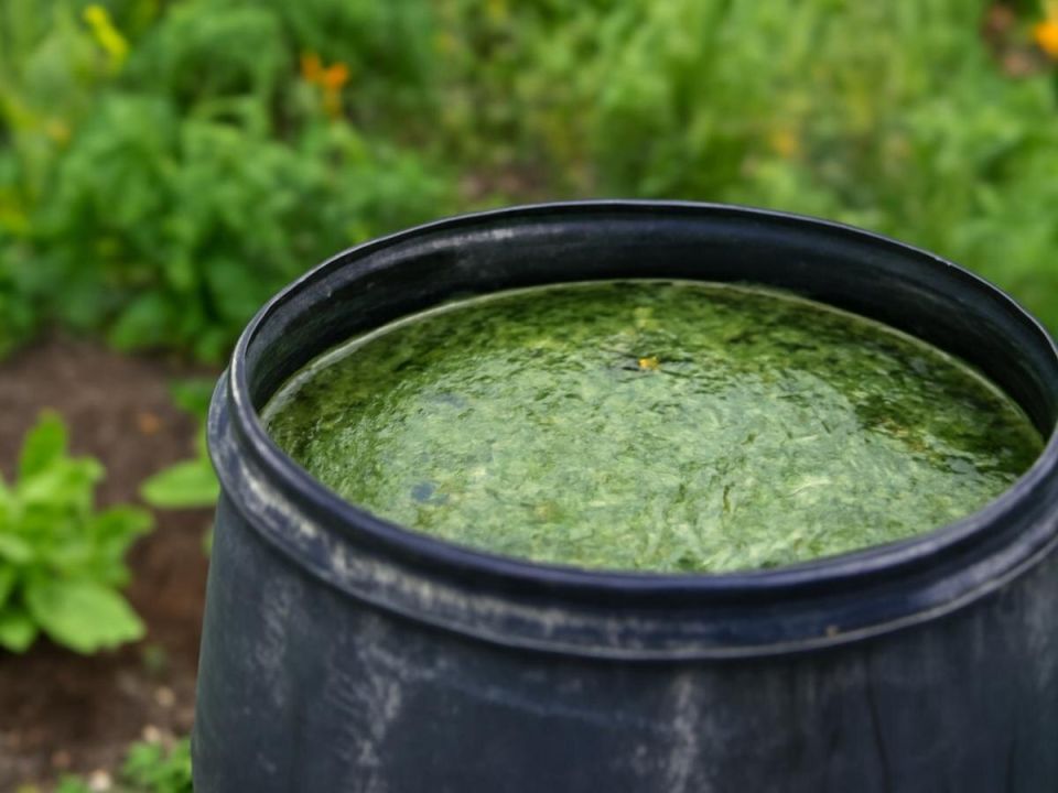 Зелёное удобрение из сорняков: просто и эффективно для вашего сада