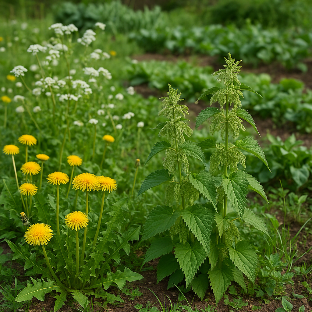 Сорняки, которые становятся друзьями огорода