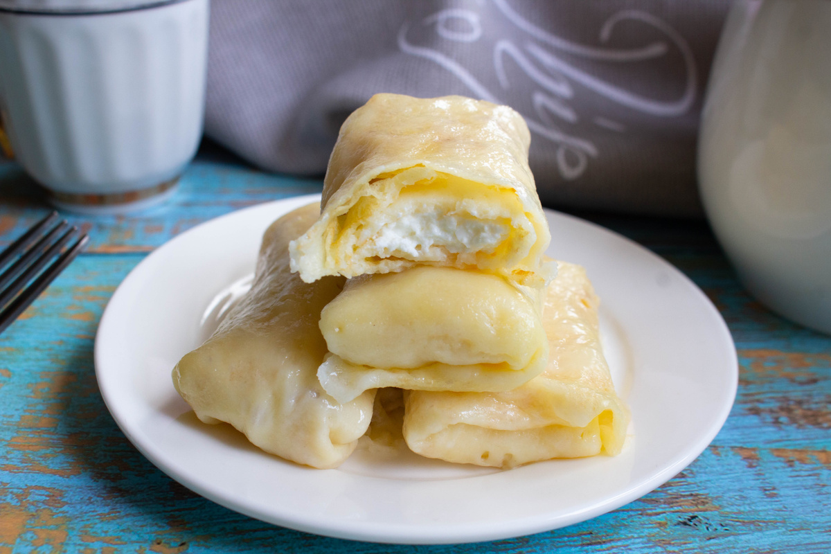 Как приготовить налистники с творогом: нежный десерт для гурманов